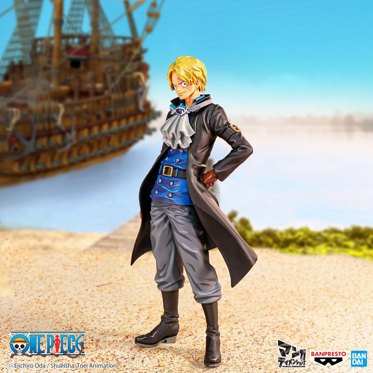One Piece Sabo Manga Dimensions Version Grandista Staue