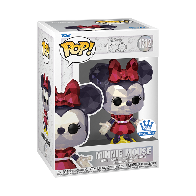 Funko Pop! Disney 100 Minnie Mouse Facet Exclusive #1312