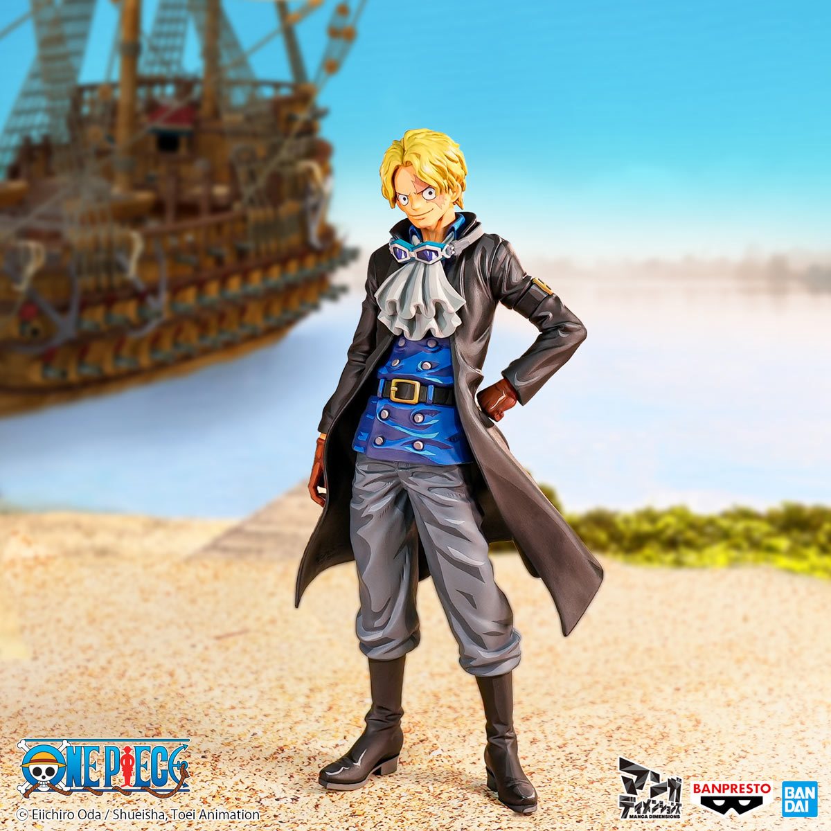 One Piece Sabo Manga Dimensions Version Grandista Staue