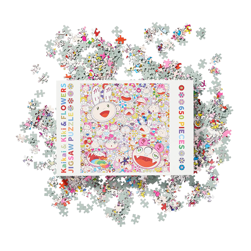 Takashi Murakami Kaikai & Kiki & FLOWERS Jigsaw Puzzle (650 Pieces 