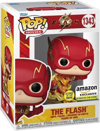 Funko Pop! Movies DC: Flash -The Flash #1343 Glow in the Dark Amazon Exclusive